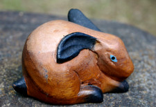 Walnut wood bunny for sale  Fuquay Varina