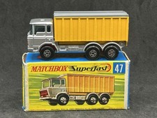 Caminhão basculante Matchbox Superfast MB47 A1 DAF com caixa tipo G na caixa, na caixa comprar usado  Enviando para Brazil