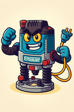Erbauer erb380rou 2100w for sale  BIRMINGHAM