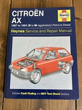Citroen haynes manual for sale  BURY