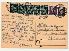 Storia postale 1947 usato  Lecco