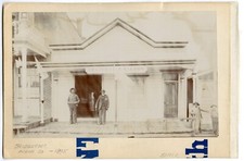 Travertino Saloon BRIDGEPORT Mono Co. Fotografia original da década de 1890 da Califórnia comprar usado  Enviando para Brazil