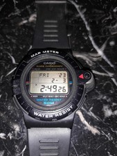 Raro Vintage Casio MAP-100 Relógio Esportivo Digital Masculino Medidor de Mapa (Leia com Cuidado) comprar usado  Enviando para Brazil