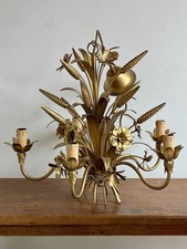Vintage gilt tole for sale  LOUGHBOROUGH