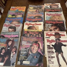 Vintage Lot Rolling Stones Magazines 1984 comprar usado  Enviando para Brazil