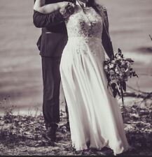 Brautkleid standesamtkleid ums gebraucht kaufen  Köln