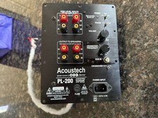 Subwoofer amplificador BIC Acoustech PL-200 250 watts RMS, usado comprar usado  Enviando para Brazil