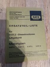Rig hatz diesel gebraucht kaufen  Spraitbach
