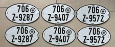 Riginal paar zollkennzeichen gebraucht kaufen  Düsseldorf