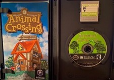 GAMECUBE/Wii:~ ANIMAL CROSSING + CARTÃO DE MEMÓRIA + LIVRO FRANCÊS/INGLÊS ~ {NTSC-US} comprar usado  Enviando para Brazil