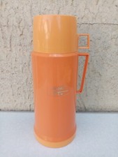 Thermos orange vintageannées d'occasion  Châlette-sur-Loing