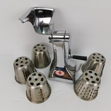 Máquina de cozinha artesanal saudável cortador manual de alimentos triturador de salada com 5 cones, usado comprar usado  Enviando para Brazil