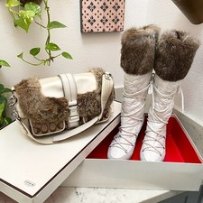 Coach fur signature for sale  Los Angeles