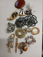 Vintage brooches job for sale  NOTTINGHAM