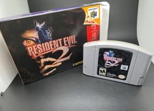 Usado, Resident Evil 2 (N64), Testado, Funcionando, Limpo, Caixa RP CIB sem manual  comprar usado  Enviando para Brazil