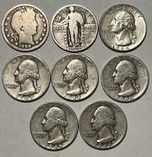 Silver coins quarters for sale  Naples