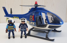 Playmobil polizei hubschrauber gebraucht kaufen  Langweid a.Lech
