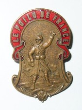 Insigne émaillé poilu d'occasion  Senozan