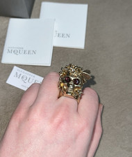 Alexander mcqueen gold for sale  LONDON