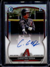 Refrator automático 2023 Bowman Chrome Christian Cerda Prospect #/499 #CPA-CCE comprar usado  Enviando para Brazil