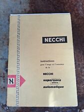 Instruction necchi d'occasion  Carlux