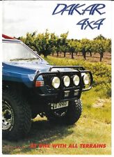 Dakar 4x4 range for sale  UK