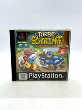 3, 2, 1, Smurf PS1 PSX PAL TESTOWANY W JĘZYKU ANGIELSKIM I AUTENTYCZNY Kompletny na sprzedaż  PL