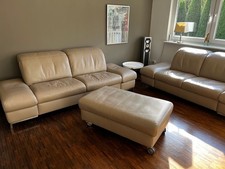 Leder sofa garnitur gebraucht kaufen  Langquaid