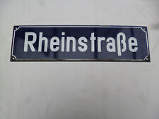 Rheinstraße emailschild stra� gebraucht kaufen  Mannheim