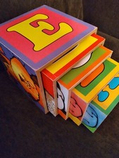 Wooden nesting stackable for sale  Greenwood