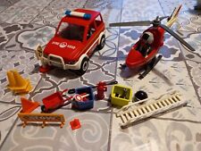 Playmobil rescue helicopter for sale  COVENTRY