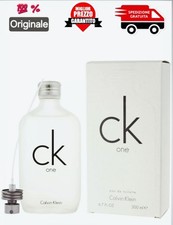 CK One Eau De Toilette Unisex 200ml Originale💯 Spendizione Gratuita✅, używany na sprzedaż  Wysyłka do Poland