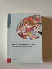 Appunti inediti fisica usato  Montelupo Fiorentino