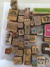 Wood stamps. group for sale  Saint George