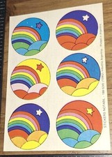 Vintage stickers rainbow for sale  Bethesda