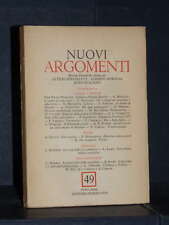 Rivista nuovi argomenti usato Rivista nuovi argomenti usato  Verona