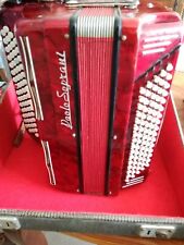 Accordeon rouge blanc d'occasion  Saint-Malo