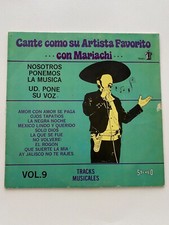 Cante Como Su Artista Favorito Con Mariachi Vol 9 LP Mariachi Karaoke VG+ Vinyl comprar usado Cante Como Su Artista Favorito Con Mariachi Vol 9 LP Mariachi Karaoke VG+ Vinyl comprar usado  Enviando para Brazil