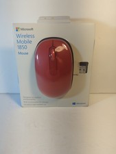 Mouse Microsoft Wireless Mobile 1850 (vermelho) comprar usado  Enviando para Brazil