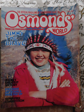 Osmonds magazines april for sale  STANMORE