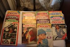 Lot crochet magazines for sale  Canaseraga