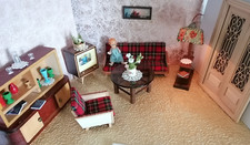 Puppenhaus puppenstube wohnzim gebraucht kaufen  Leuna