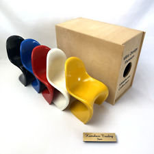 Vitra Design Museum Miniatura Coleção Verner Panton Conjunto de Cadeira Panton com Caixa comprar usado  Enviando para Brazil