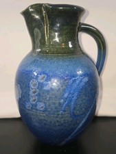 blue green vases jugs for sale  Madison Lake