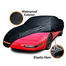 Capa de carro completa personalizada externa impermeável para Chevy Corvette C4 1984-1996 preta comprar usado  Enviando para Brazil