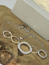 Collana cristallo firmata usato  Spedire a Italy