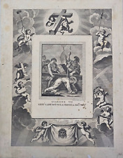 Antica stampa stazione usato  Carrara