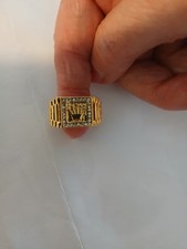 Herren ring gold gebraucht kaufen  Frankfurt am Main