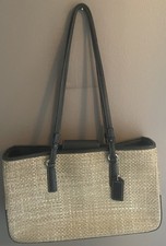 Coach navy straw for sale  Middleton