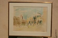 Tableau peinture aquarelle d'occasion  France